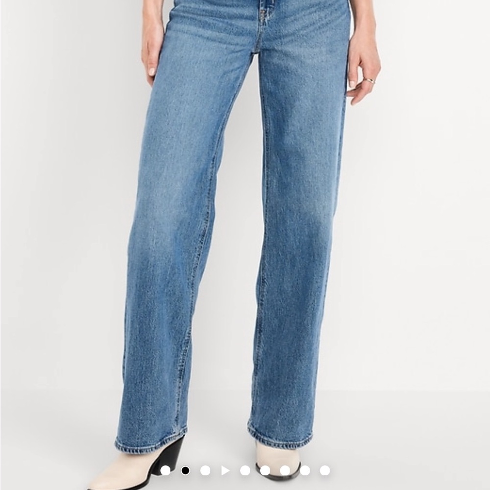 Sky hi wide leg jeans